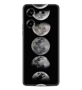 Tecno Pova 5 Kılıf Resimli Desenli Baskılı Silikon Great Moons 1354