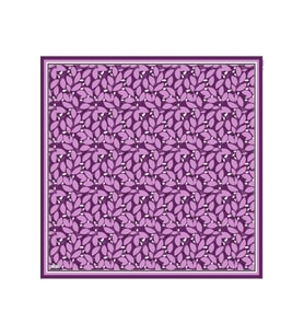 Soft Mor Desenli Eşarp 6089-08