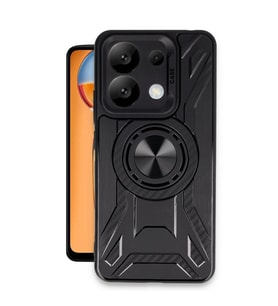 Xiaomi Redmi Note 13 4g Kılıf Lincoln Silikon - Siyah