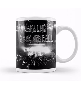 Long Live Rock And Roll Kupa Bardak Porselen