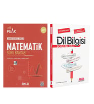 Ünlü Yayıncılık AYT Matematik Best Peak ve AKM Dil Bilgisi Soru Bankası Seti 2 Kitap