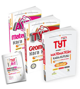 YKS TYT Matematik TEK Kitap-AYT Matematik ve Geometrinin Kara Kutusu Çözümlü Çık