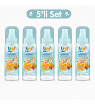 Uni Baby Bebek Kolonyası 150ML Nemlendiricili - Tatlı Esintiler (5 Li Set)