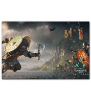 Cakatablo  Assassins Creed Valhalla Savaş Sahnesi MDF Tablo