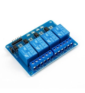 4 Yönlü Röle Optocoupler Gösterge Işıklı Output 12V
