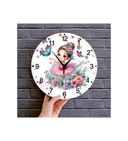 bilge Tasarım BASKILI ÇOCUK ODASI Duvar Saati 30 x 30CM (Karışık)