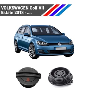 Otozet -VW Golf VII Estate Radyatör Yedek Su Depo Kapağı Yan Sanayi 2013 Sonrası