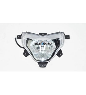 RKS Spontini 110 Ön Far Komple Oem -Arasmoto (Siyah)