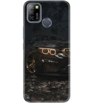 Infinix Smart 5 Kılıf Silikon Desen Black Car 1768
