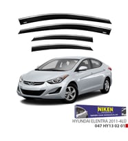 Hyundai Elantra Kromlu Cam Rüzgarlığı Niken 2011-2015 Arası
