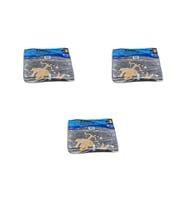 Arma Baskılı Mini Blok Poşet Torba - No : 3 - 30x50 Cm. - Siyah - 100 Adetlik 3 Paket