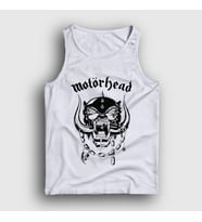 Presmono Unisex Beyaz Logo Motörhead Atlet 68731tt