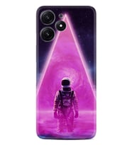 Xiaomi Poco M6 Pro 5G Kılıf Desenli Silikon Platinium Series Astro Purple2 1907