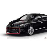 FLUENCE ÖN TAMPON ÇİTASI 4 PARÇA KROM  2013 2014 2015 2016