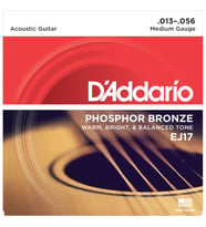 D’Addario EJ17 Akustik Gitar Tel Seti 13-56 Phosphor Bronze Medium