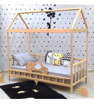 Markaawm Ahşap Montessori Yatak Motorlu Çocuk Karyola 90X200 (Karışık)