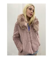 Kadın İtalyan Tasarım Kapüşonlu Çift Taraflı Kullanılabilen Uzun Kollu Mont