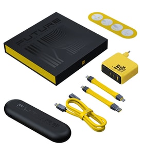 Aohi The Future 4-in-1 40Gbps 8K Destekli 240W PD 3.1 USB4 Süper Hızlı Şarj/Data Kablo, Youth 140W 3 Portlu Şarj Adaptörü Seti