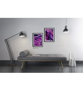 Çerçeveli Doku Efektli Tablo Seti 105x100 cm