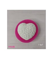 YY0180 Tomurcuk Gül Kalp Silikon Kalıp