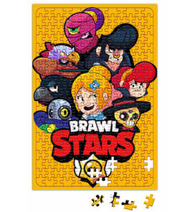Brawl Stars Yıldızları Puzzle 240 Parça Yapboz