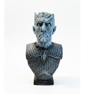 Özel Yapım Game of Thrones Gece Kralı'nın (Night King) 3D Büst Figürü