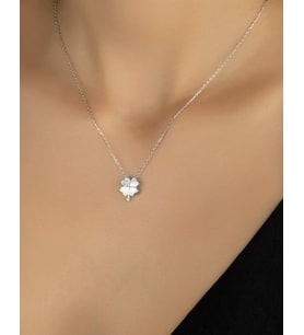 YONCA 925 AYAR SWAROVSKİ TAŞLI KOLYE