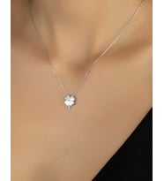 YONCA 925 AYAR SWAROVSKİ TAŞLI KOLYE