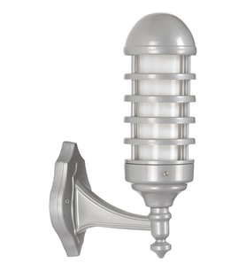 AVONNI BAP-68132-GR Beyaz Boyalı Dış Mekan Aydınlatma E27 Aluminyum Polikarbon Cam 20cm
