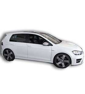Volkswagen Golf 7-7,5 Series (2012-2020) R Model Marşpiyel Seti (Plastik)