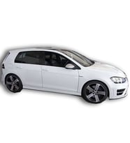Volkswagen Golf 7-7,5 Series (2012-2020) R Model Marşpiyel Seti (Plastik)