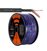 MagicVoice B96 Profesyonel Tek Damarlı Blendajlı Enstrüman Mikrofon Kablosu Mono 100 Metre (Mor)