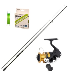 Shimano Fx 4000 - Fujin New Crow 270cm 5-30gr Spin Olta Seti