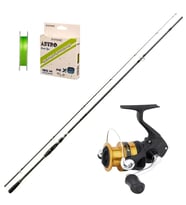 Shimano Fx 4000 - Fujin New Crow 270cm 5-30gr Spin Olta Seti (Standart)