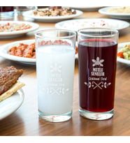 Sevgiliye Yeni Yıl Hediyesi 2'li Rakı Bardağı