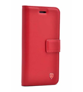 Apple iPhone XR 6.1 Kapaklı Kılıf Mıknatıslı Kopça Cüzdan ve Stand Özelliği (Kırmızı)