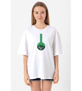 Breaking Bad Merch Beyaz Kadın Oversize Tshirt