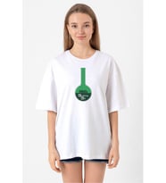 Breaking Bad Merch Beyaz Kadın Oversize Tshirt