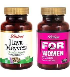 Balen For Woman(Bayan)+ Balen Hayıt Meyvesi Ekstraktı