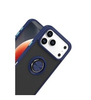 İphone 17 Pro Max Montreal Yüzüklü  Kapak - Lacivert
