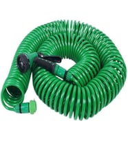 30 Metre Spiral Hortum + 4 Fonksiyonlu Özel Sulama Tabancası (4767)