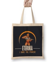 He Man Masters Of The Universe Eternia I Have The Powe Bez Çanta Uzun Saplı
