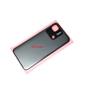 Tkgz Xiaomi Redmi 10A KASA Arka Kapak Batarya Kapağı SİYAH