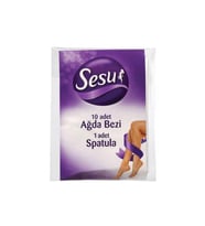 Sesu Ağda Bezi 10 Lu Ağda Bezi 1 Adet Spatula