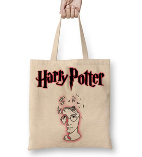 Harry Potter 09 Bez Çanta Uzun Saplı