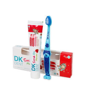DK DENT DİŞ MACUNU ÇOCUK AHUDUDU 50ML+FIRÇA HEDİYELİ