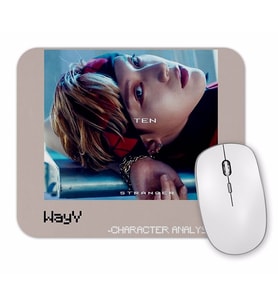Ten WayV Take Off Character Analysis Mouse Pad