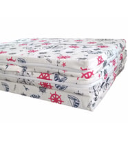 Katlanır Sünger Yatak(70X180X6CM)MARİN Minder Yatak Fermuarlı