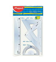 Maped Start 20 cm Cetvel Seti 4 Parça 