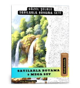 Sayılarla Boyama Süper Seti (Güzel Şelale)